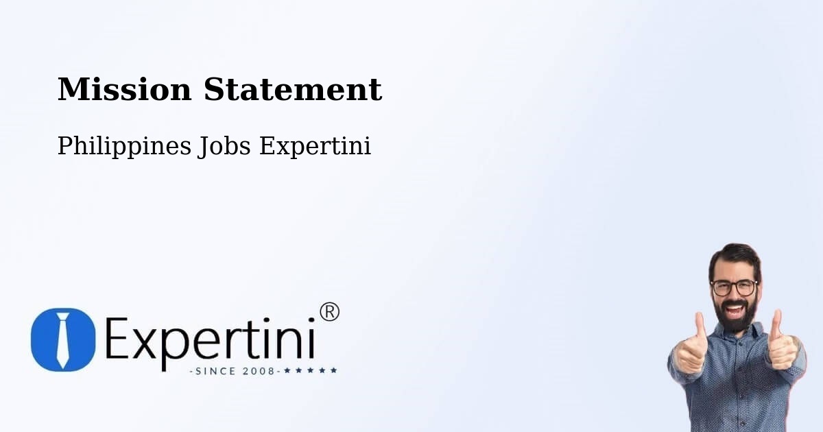 Corporate Mission – Pasig - Philippines Jobs Expertini