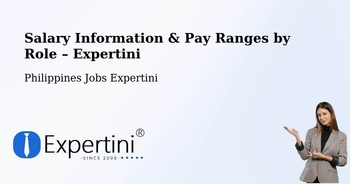 Salary Information & Pay Ranges – Pasig - Pasig, Philippines Jobs Expertini